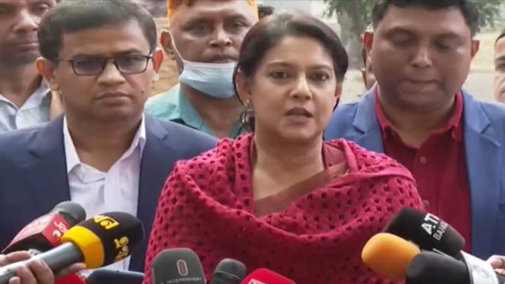 জুলাই ঘোষণাপত্রের খসড়া করিনি, প্রক্রিয়া শুরু হবে: রিজওয়ানা হাসান